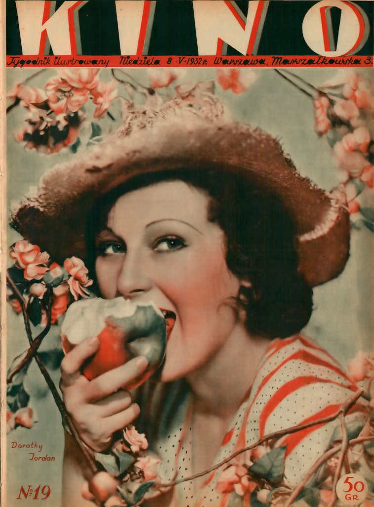 KINO TYGODNIK ILUSTROWANY magazine side cover Issue 19 8 May 1932