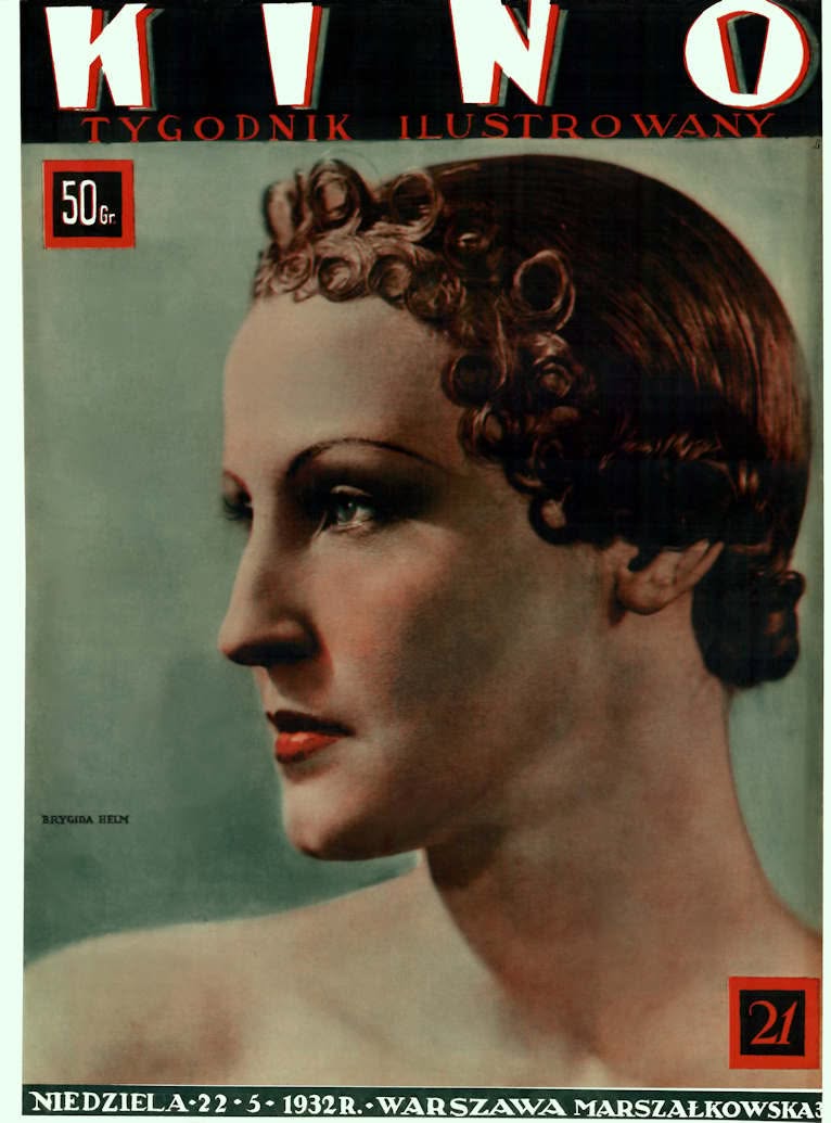KINO TYGODNIK ILUSTROWANY magazine side cover Issue 21 22 May 1932