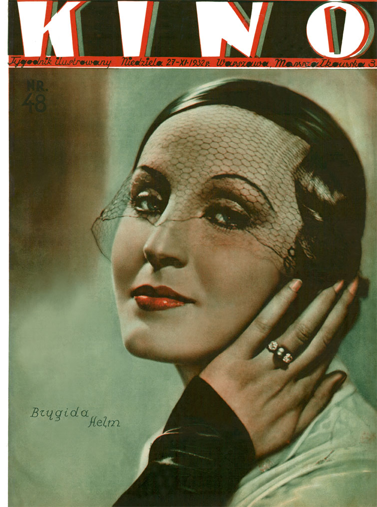 KINO TYGODNIK ILUSTROWANY magazine side cover Issue 48 27 November 1932