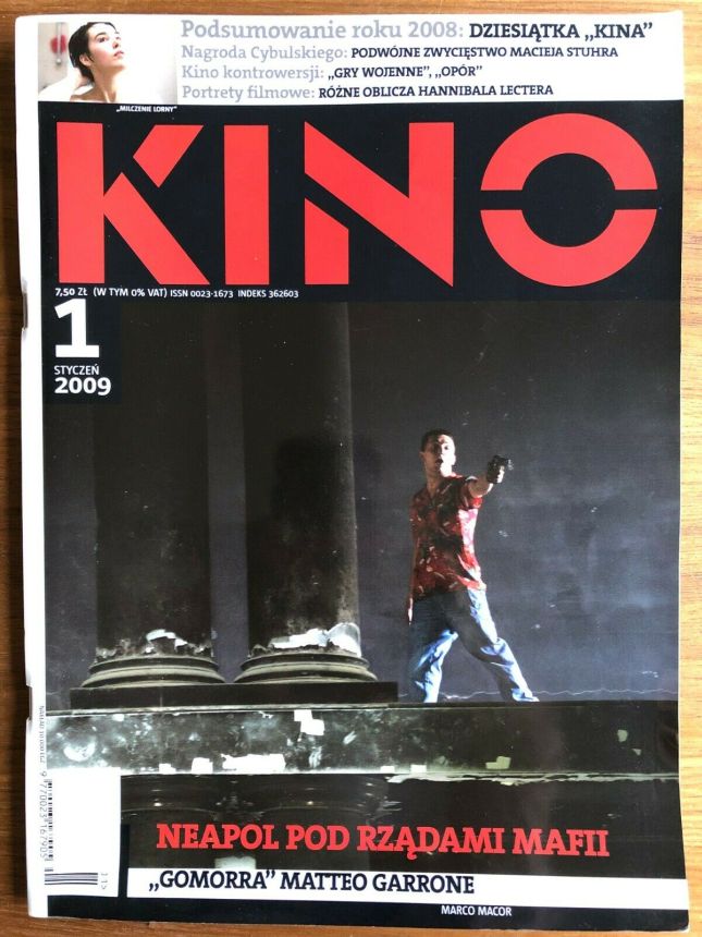 KINO (Po) magazine side cover  January 2009