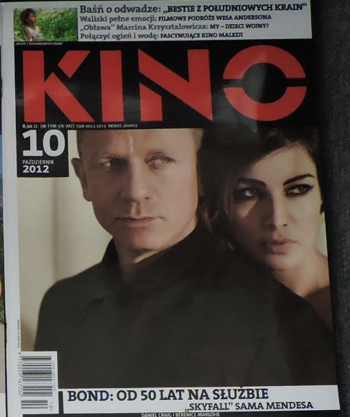 KINO (Po) magazine side cover October 2012