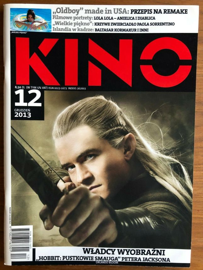 KINO (Po) magazine side cover  December 2013