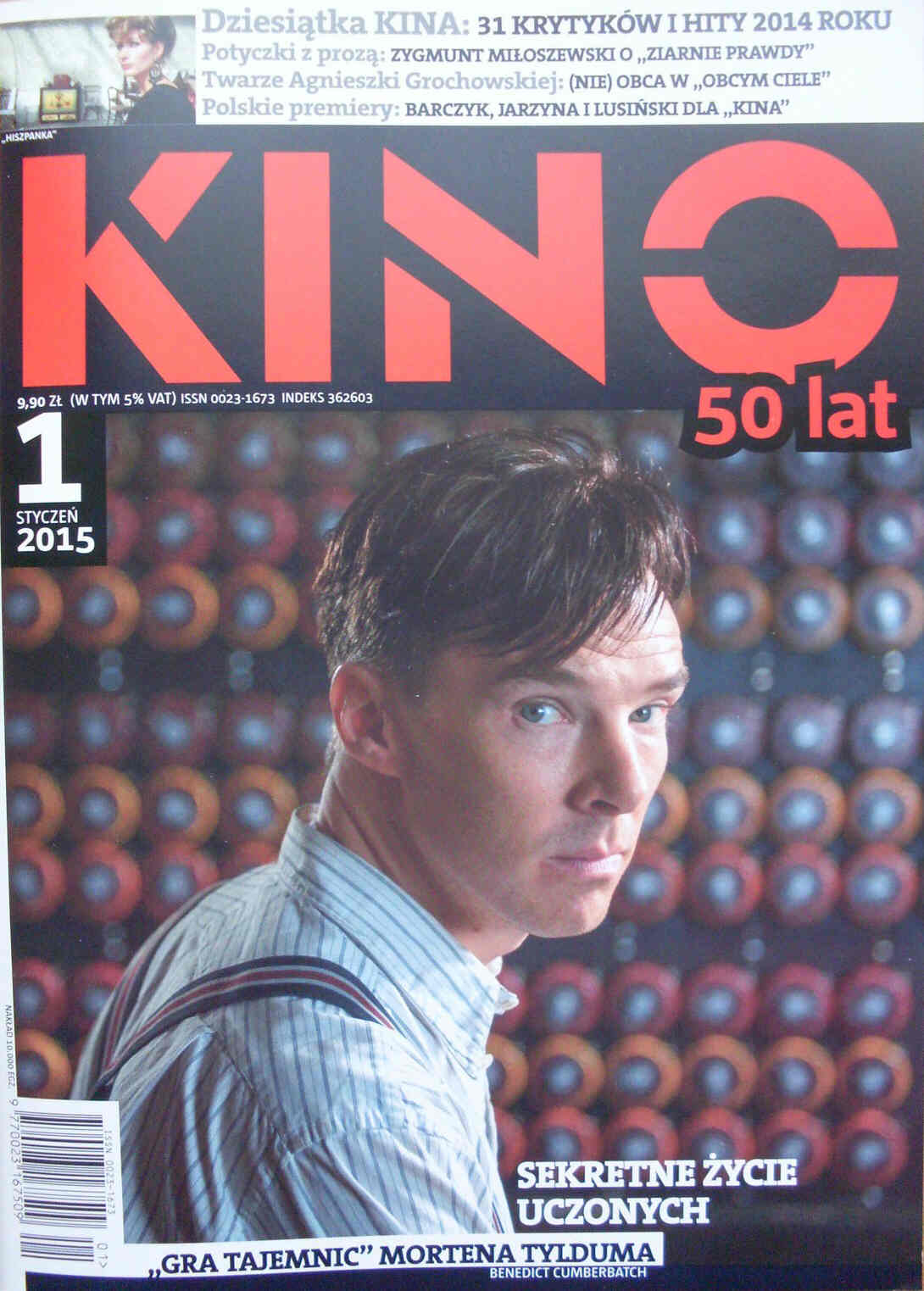 KINO (Po) magazine side cover January 2015