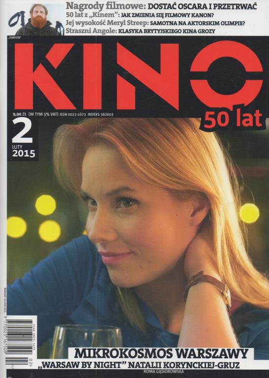 KINO (Po) magazine side cover February 2015