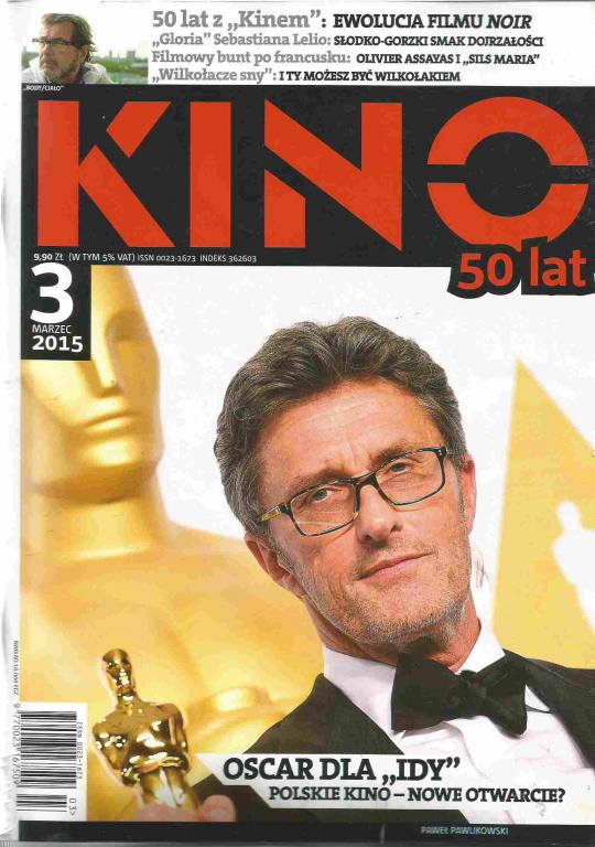 KINO (Po) magazine side cover March 2015