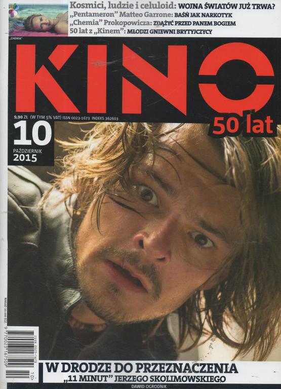 KINO (Po) magazine side cover October 2015