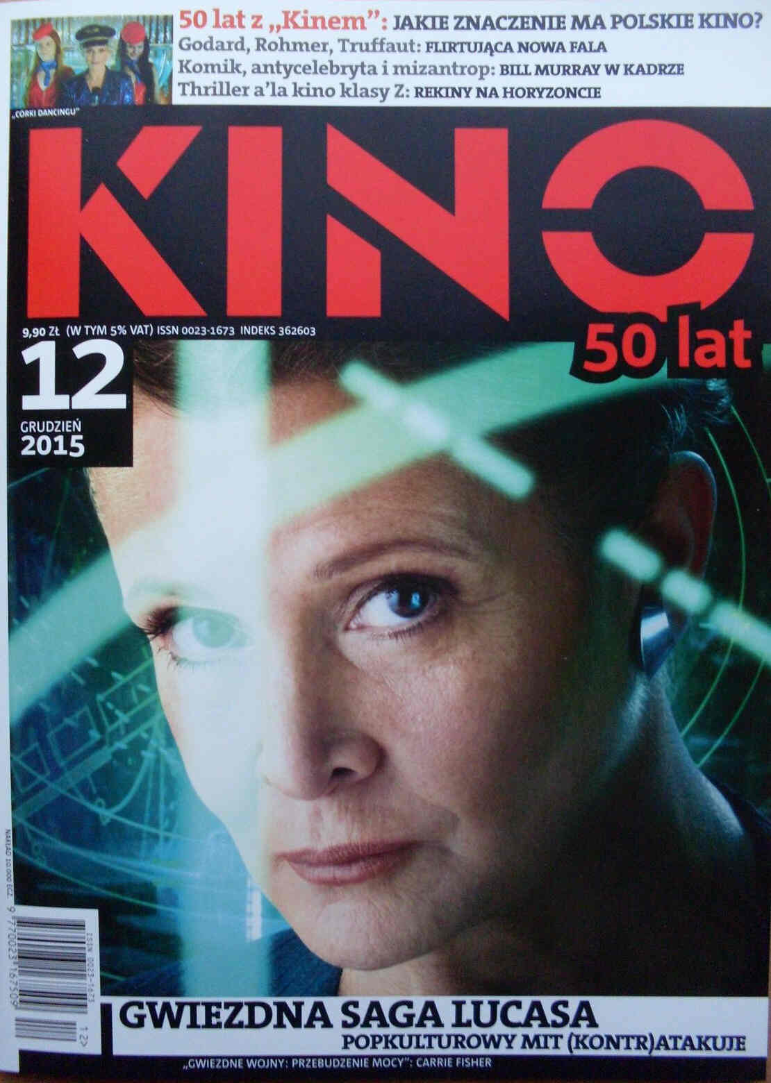 KINO (Po) magazine side cover December 2015