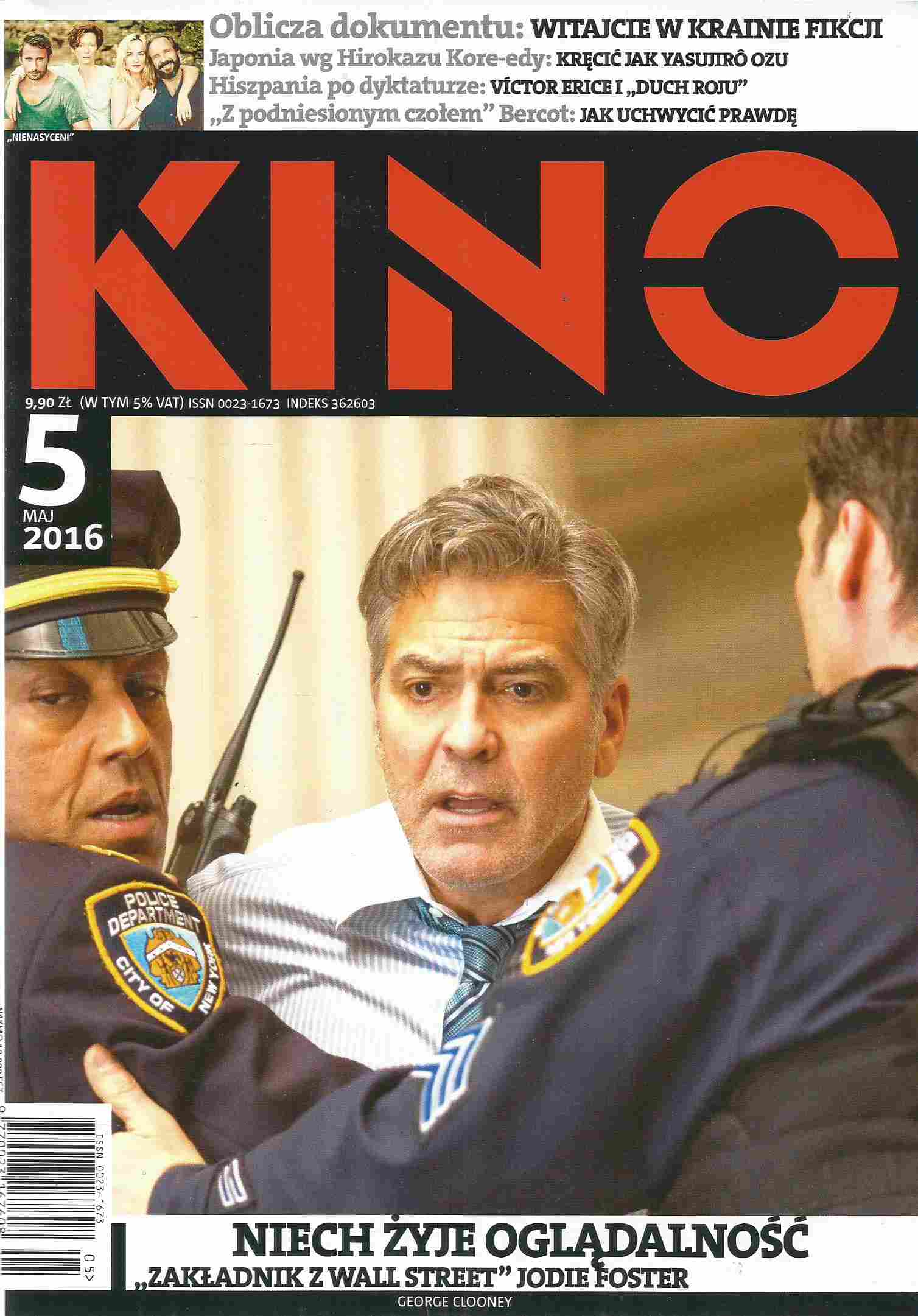 KINO (Po) magazine side cover May 2016