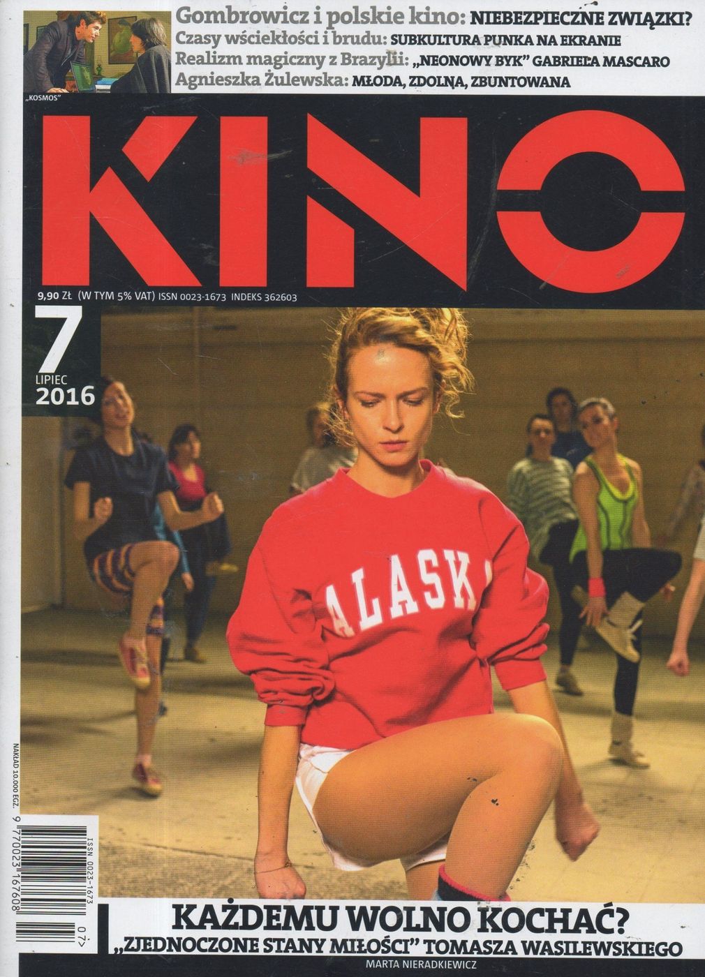 KINO (Po) magazine side cover July 2016