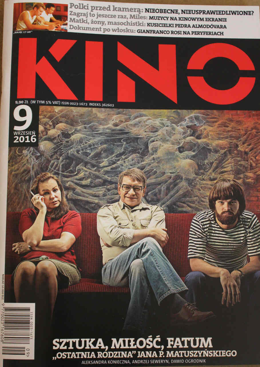 KINO (Po) magazine side cover September 2016