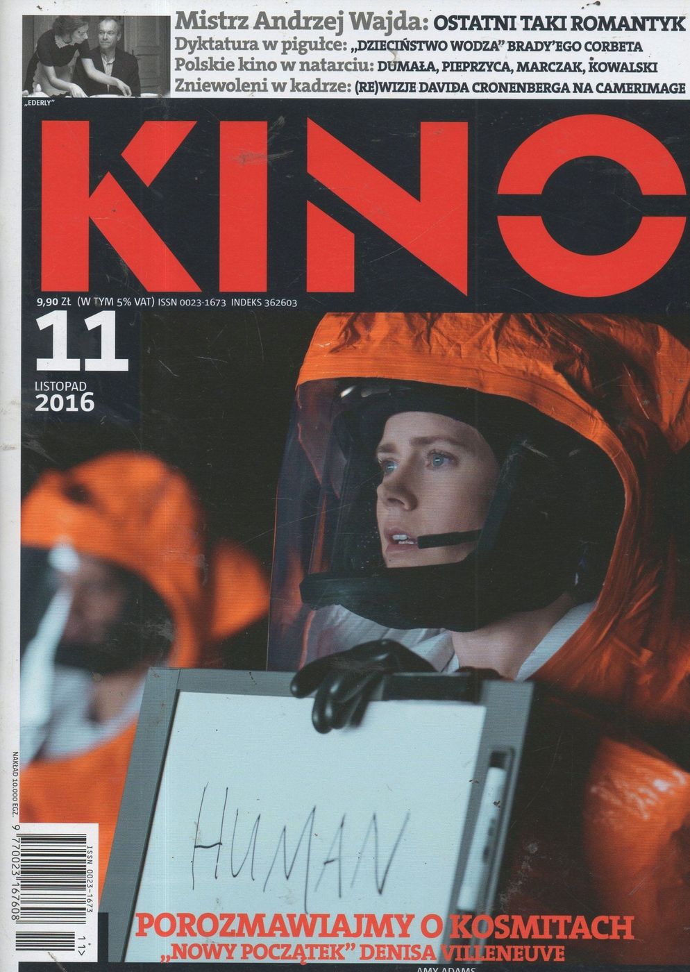 KINO (Po) magazine side cover November 2016