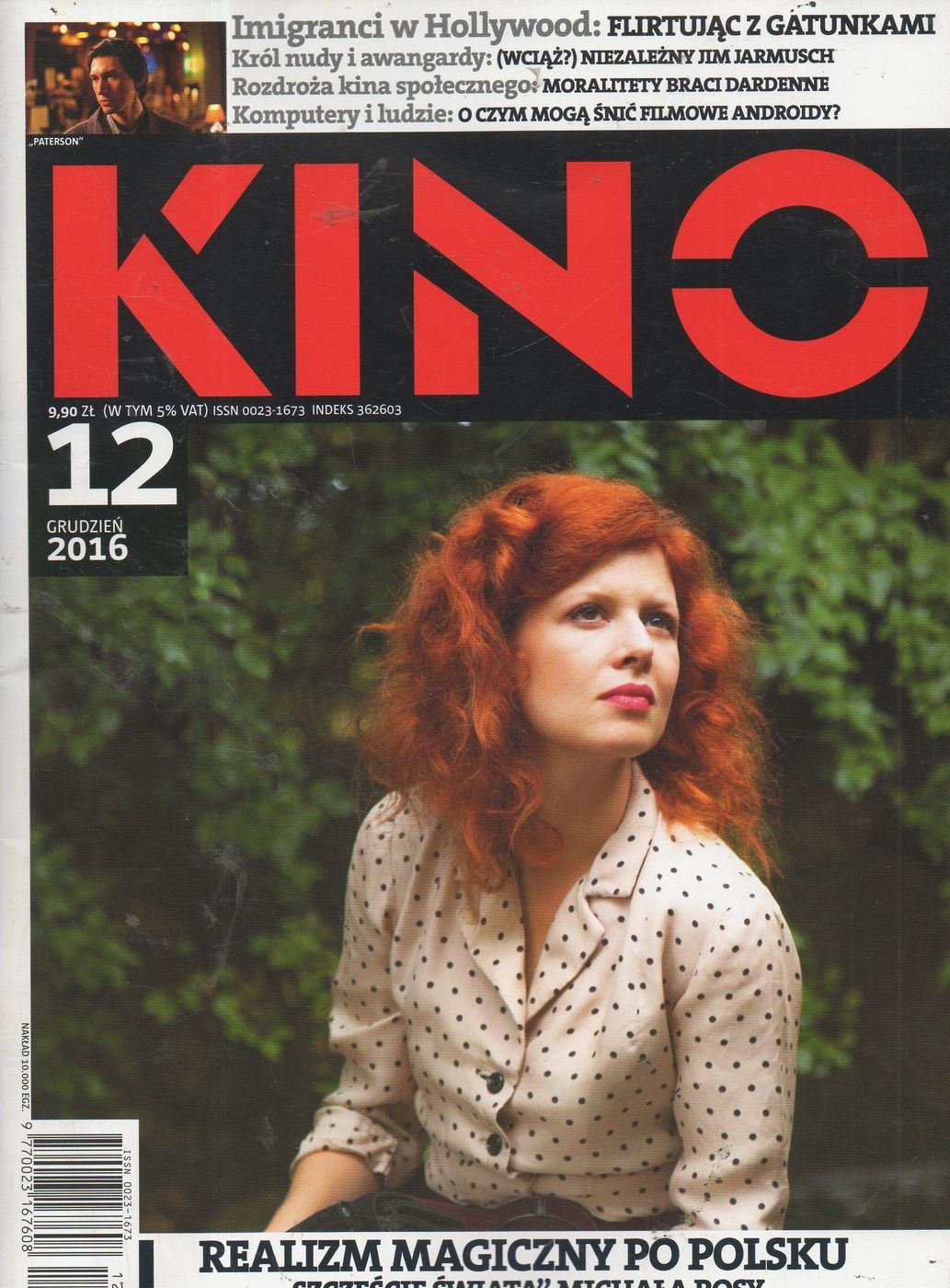 KINO (Po) magazine side cover December 2016