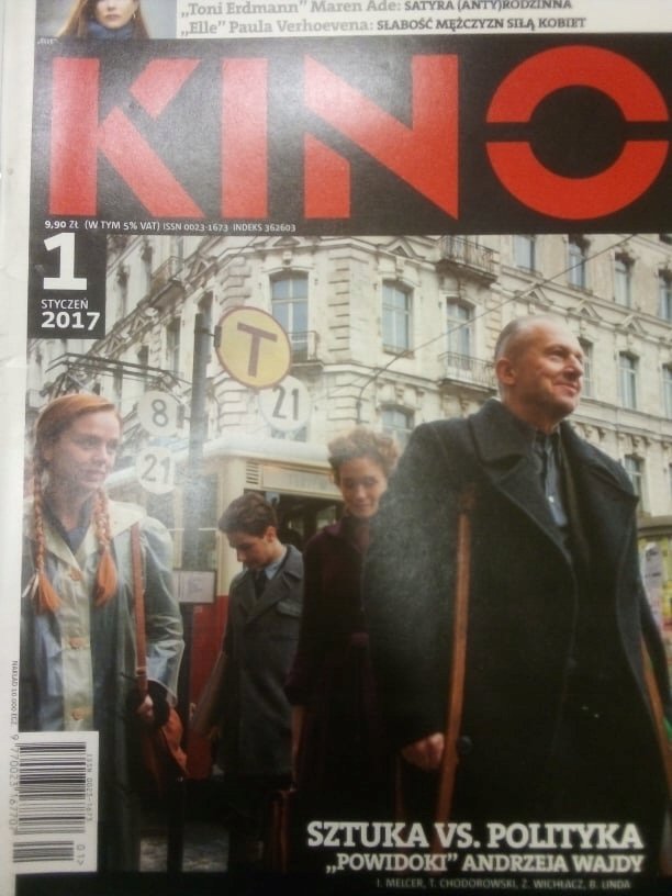 KINO (Po) magazine side cover Issue 1  January 2017