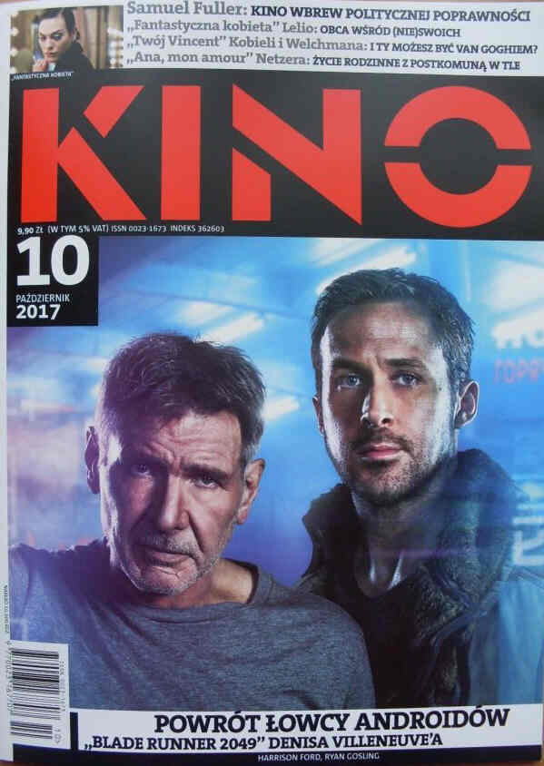 KINO (Po) magazine side cover  October 2017