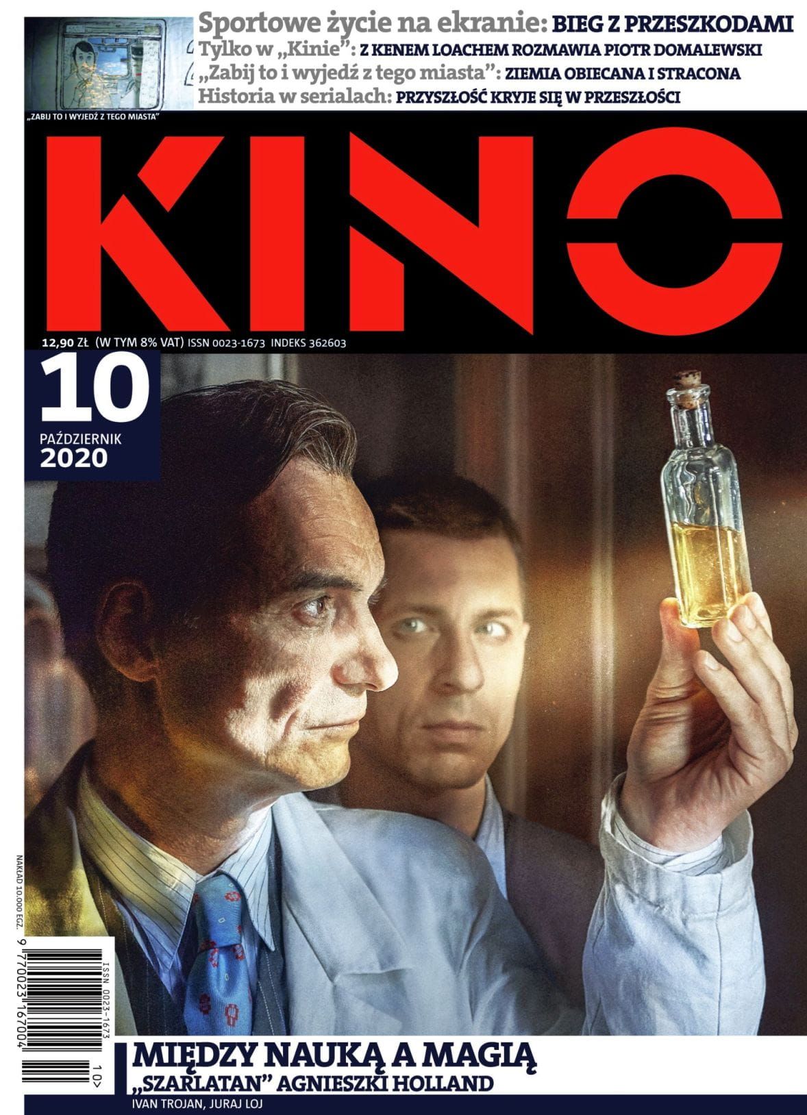 KINO (Po) magazine side cover  October 2020