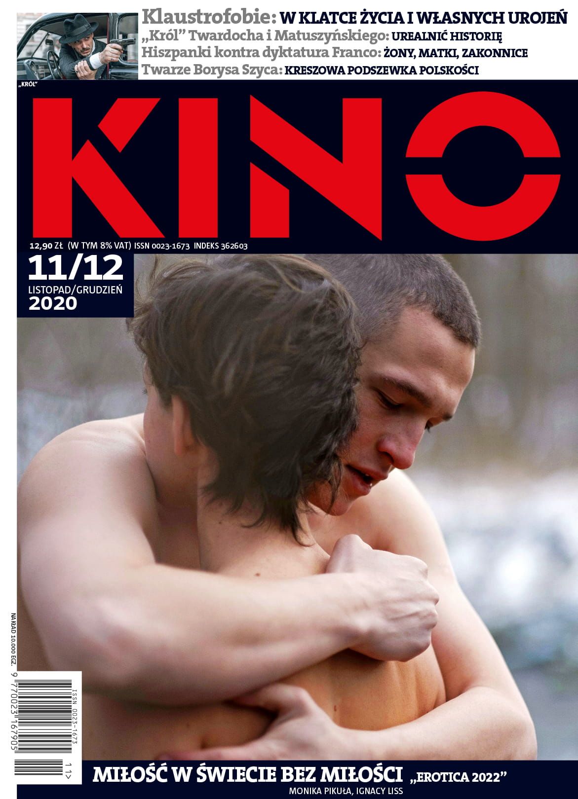 KINO (Po) magazine side cover  November/December 2020