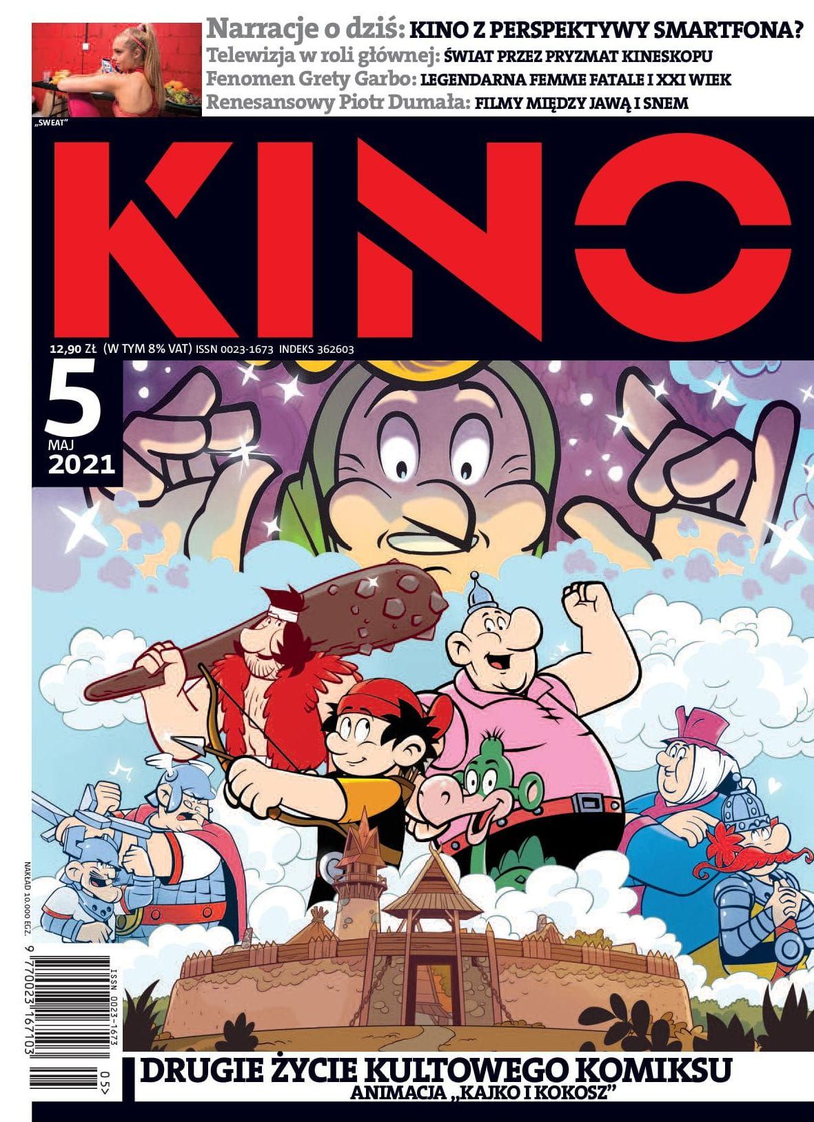 KINO (Po) magazine side cover  May 2021