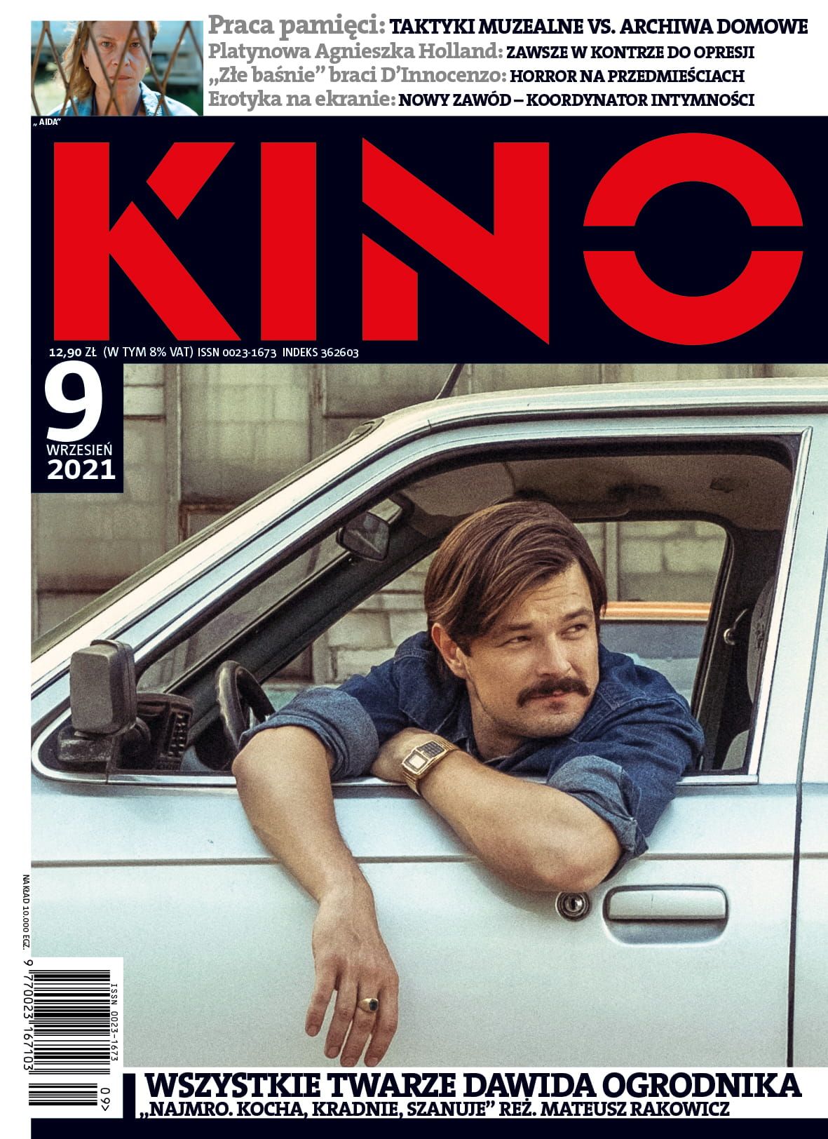 KINO (Po) magazine side cover  September 2021