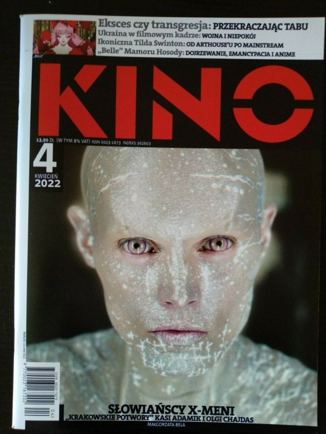 KINO (Po) magazine side cover  April 2022