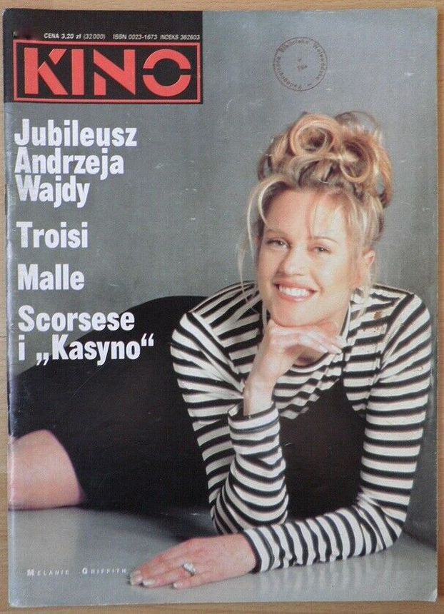 KINO (Po) magazine side cover   1996
