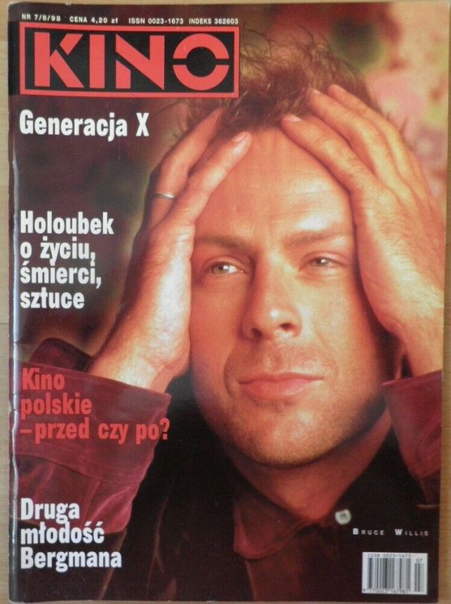 KINO (Po) magazine side cover  July/August 1998