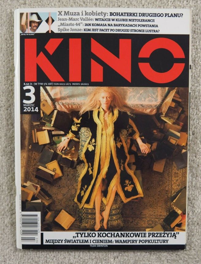 KINO (Po) magazine side cover  March 2014