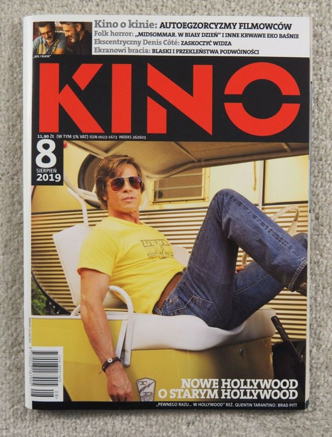 KINO (Po) magazine side cover  August 2019