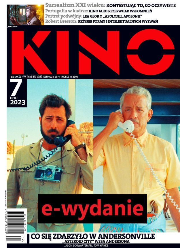 KINO (Po) magazine side cover  July 2023