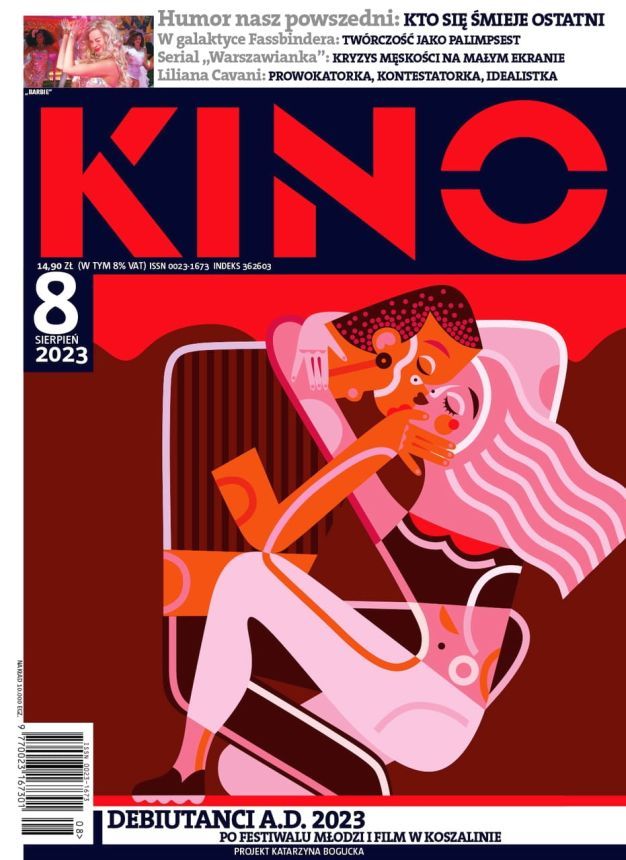 KINO (Po) magazine side cover  August 2023