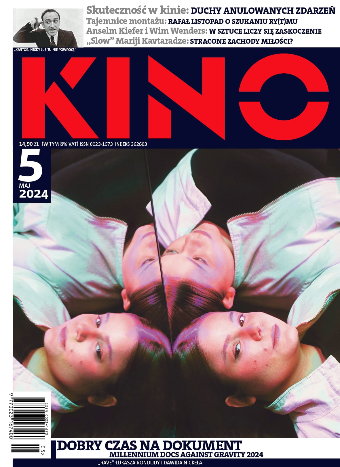 KINO (Po) magazine side cover  May 2024