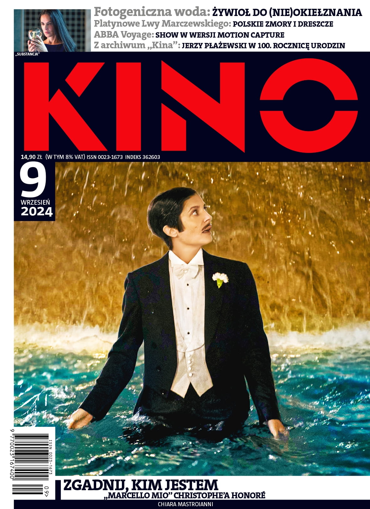 KINO (Po) magazine side cover  September 2024