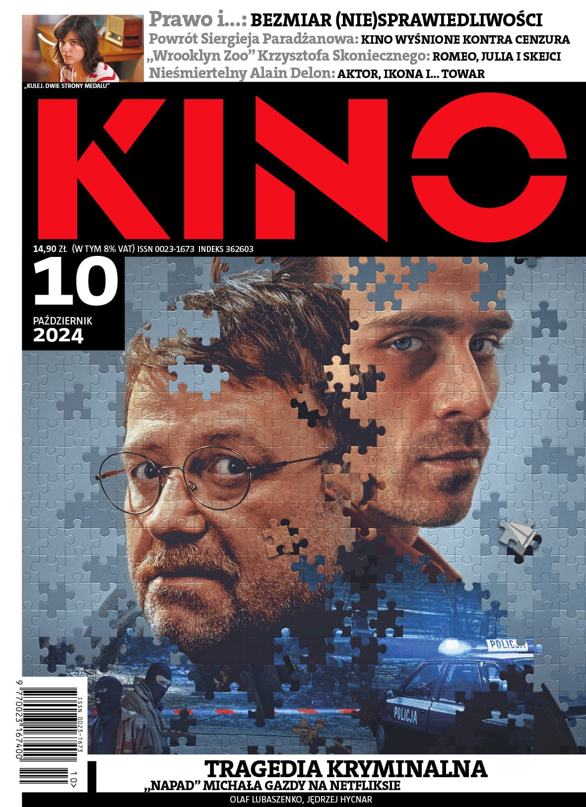 KINO (Po) magazine side cover  October 2024