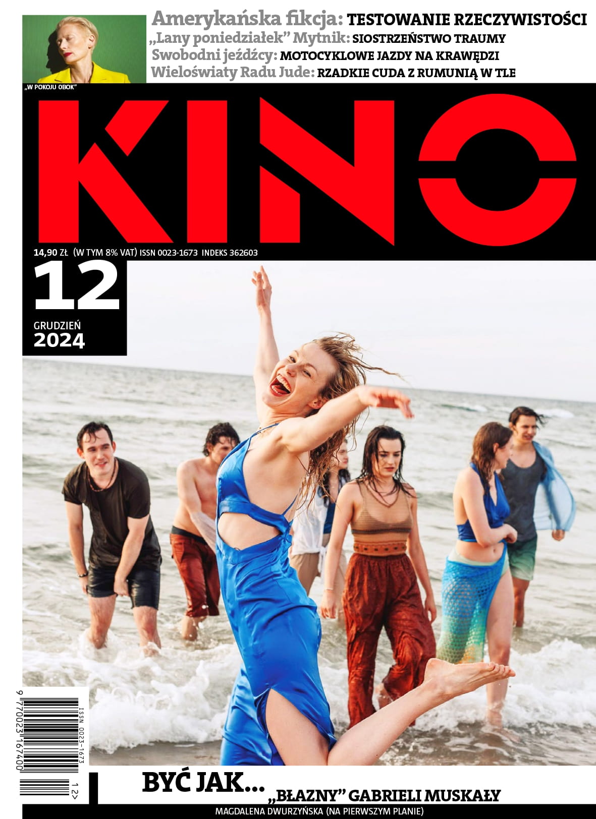 KINO (Po) magazine side cover  December 2024