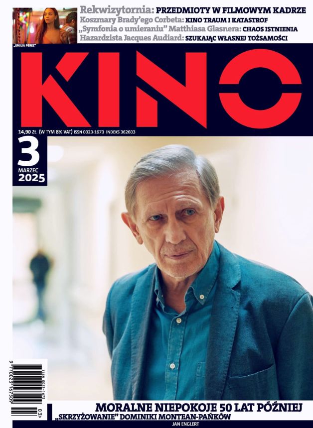KINO (Po) magazine side cover  March 2025