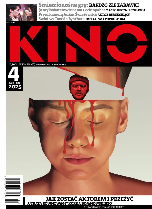 KINO (Po) magazine side cover  April 2025
