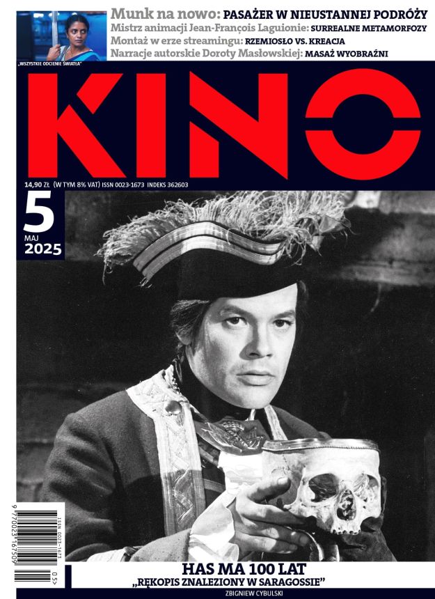KINO (Po) magazine side cover  May 2025
