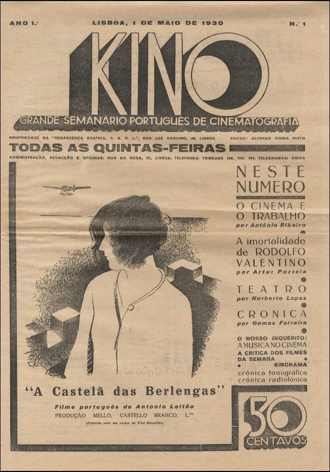 KINO (Pt) magazine side cover Issue 1 1 May 1930