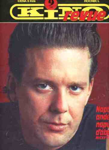 KINO (Czech) magazine side cover Issue 9   1991