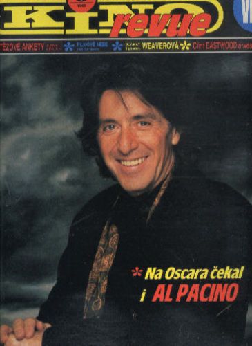 KINO (Czech) magazine side cover Issue 8   1993