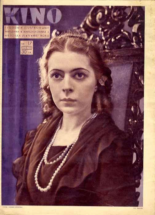 KINO TYGODNIK ILUSTROWANY magazine side cover Issue 17 25 April 1937