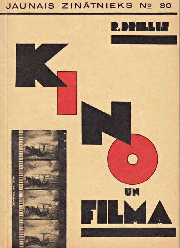 KINO UN FILMA magazine side cover Issue 30   1935