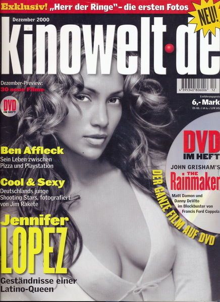KINOWELT.DE magazine side cover December 2000