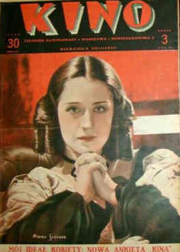 KINO TYGODNIK ILUSTROWANY magazine side cover Issue 3 20 January 1935