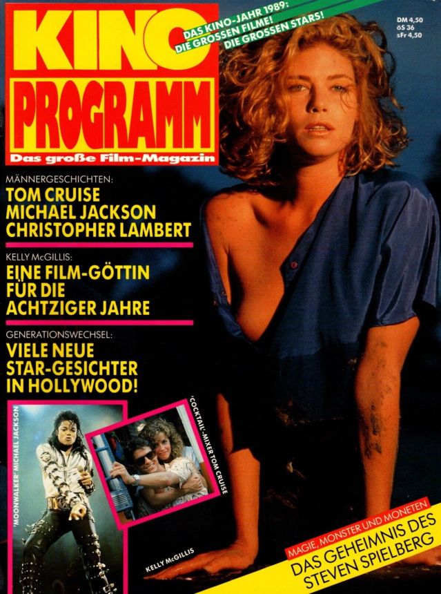 KINO PROGRAMM magazine side cover   1989