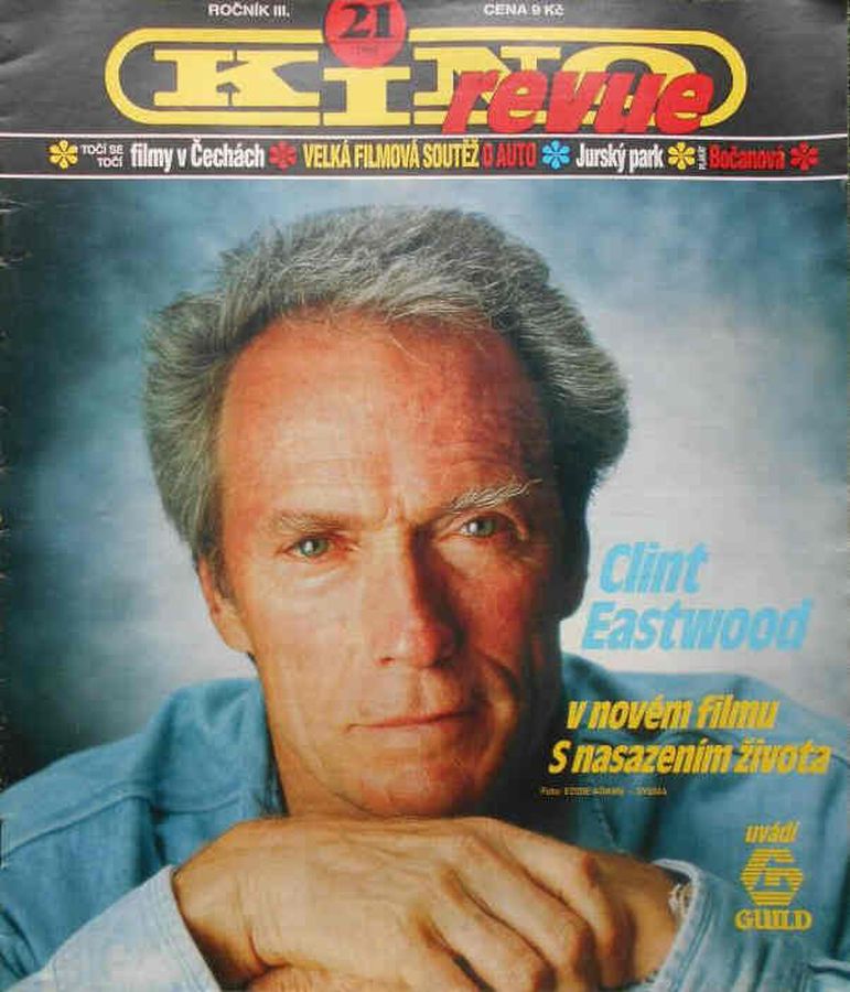 KINO (Czech) magazine side cover Issue 21   1993