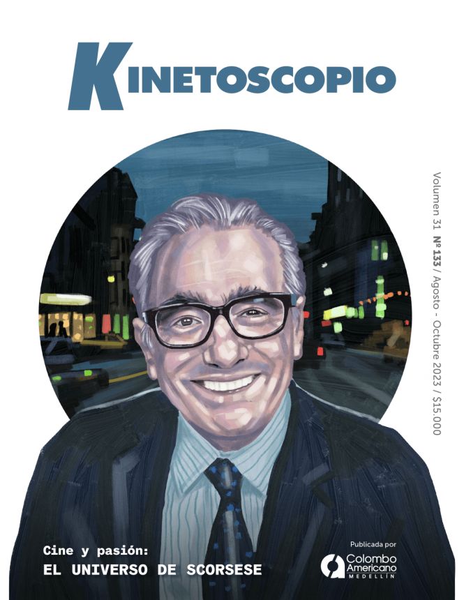 KINETOSCOPIO magazine side cover Issue 133  August/October 2023