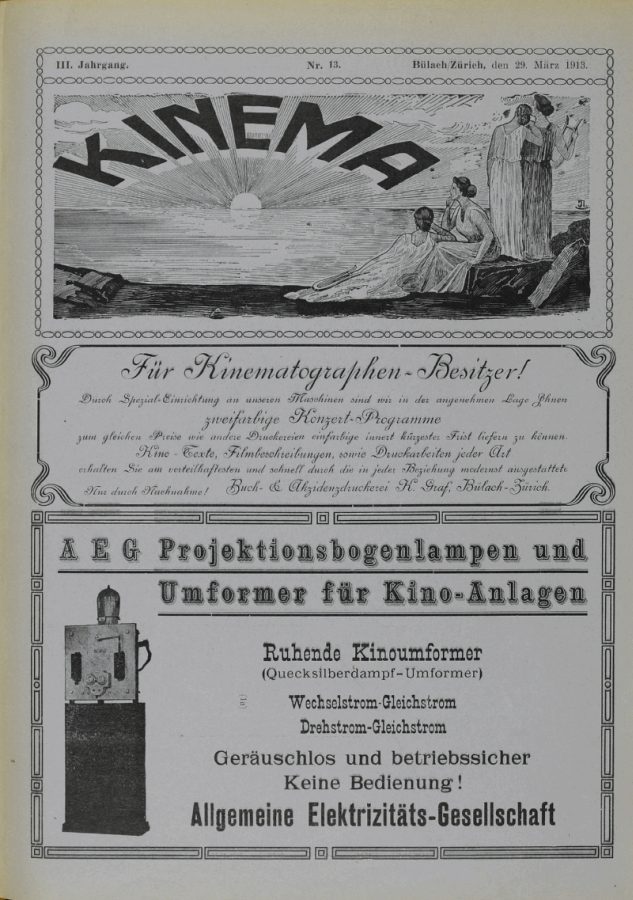 KINEMA (Ch) magazine side cover Issue 13 29 March 2013
