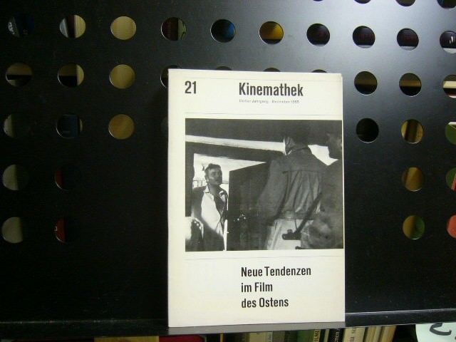 KINEMATHEK magazine side cover Issue 21  December 1965