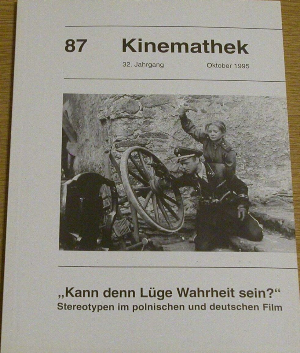 KINEMATHEK magazine side cover Issue 87  October 1995
