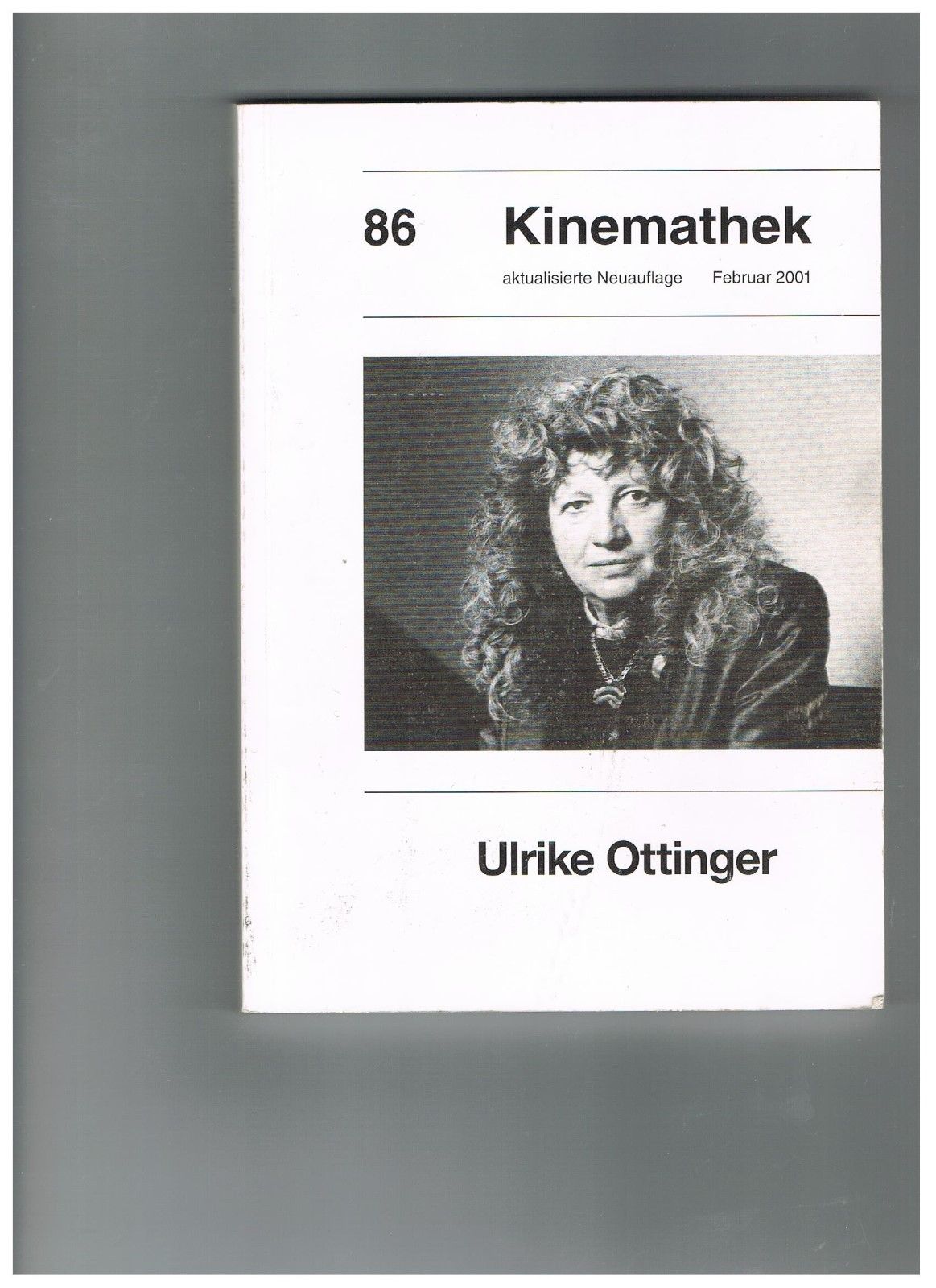 KINEMATHEK magazine side cover Issue 86 September 1996